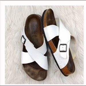 Birki Criss Cross Sandal